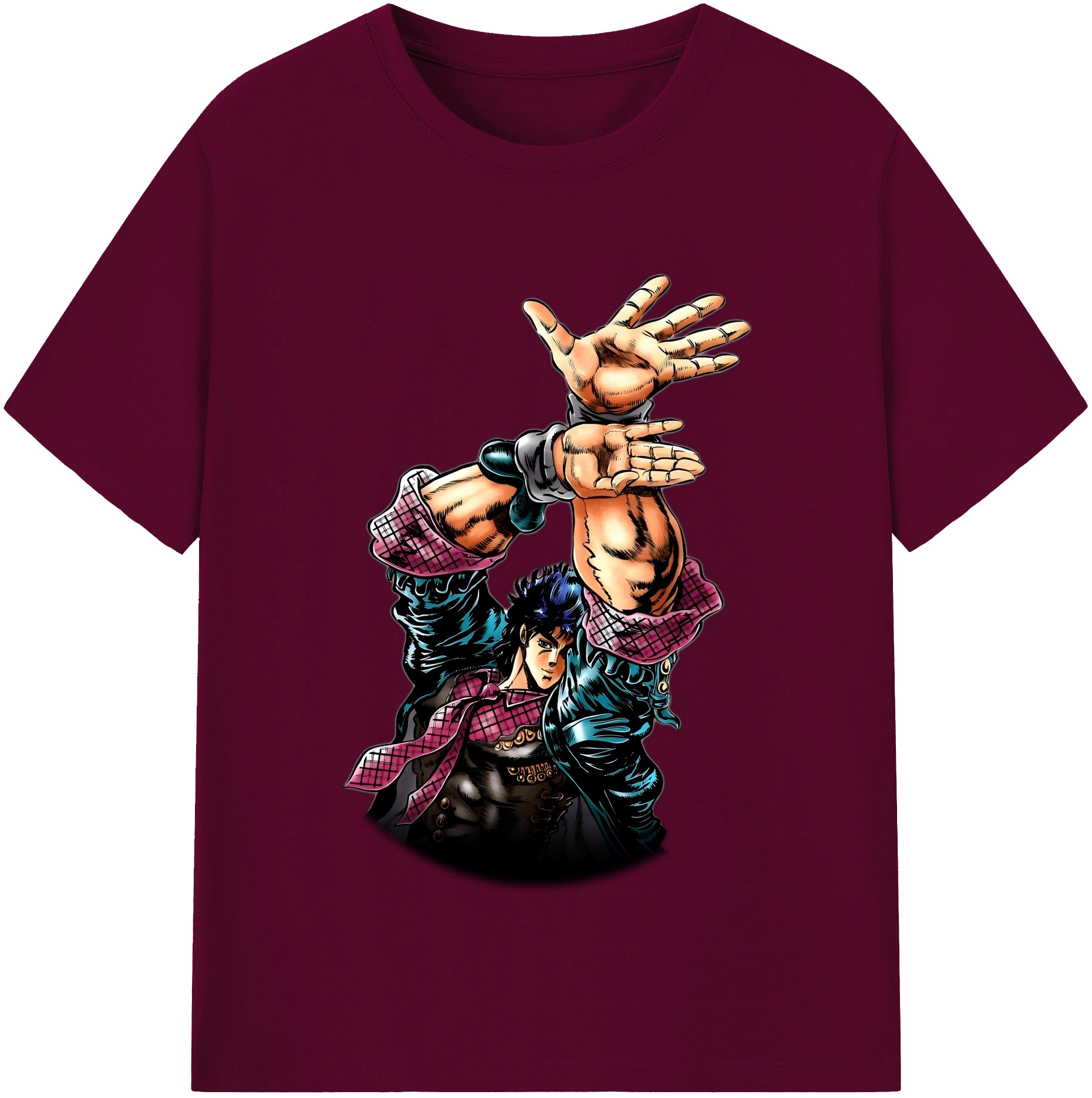 （画像用） ジョジョの奇妙な冒険 /ジョナサン?ジョースター JoJo's Bizarre Adventure Jonathan Joestar レディースカジュアルプリントTシャツ（綿100％）